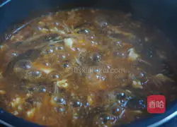 Illustration of how to make pepper and sesame tofu soup to warm up the body 13