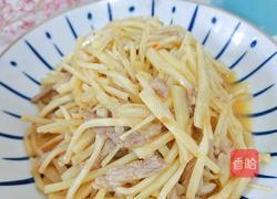 茭白炒肉的做法图解15