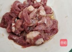 茭白炒肉的做法图解2