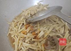 茭白炒肉的做法图解14