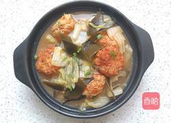 海带白菜炖丸子的做法图解10