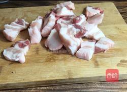 红烧肉炖莲藕的做法图解2