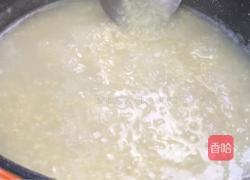 小白菜香菇粥的做法图解6