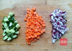 杂粮炒饭的做法图解3