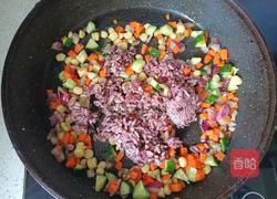 杂粮炒饭的做法图解6