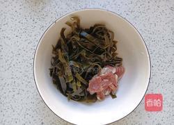 海带丝肉片汤的做法图解2