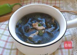 海带丝肉片汤的做法图解11