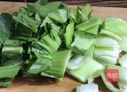 小白菜烧豆腐的做法图解3