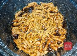 肉丝炒韭黄的做法图解3