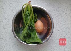 菠菜蛋汤的做法图解2