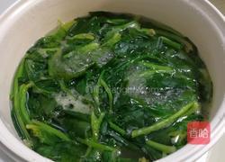 菠菜鸡蛋汤的做法图解2
