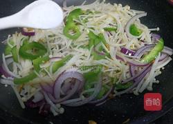 金针菇炒鸡蛋的做法图解11