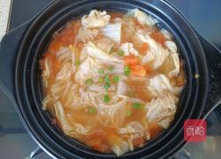 砂锅番茄白菜汤的做法图解9
