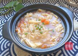 砂锅番茄白菜汤的做法图解10