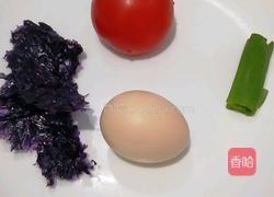 西红柿紫菜蛋花汤的做法图解1