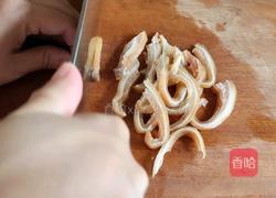 猪耳炒荞头的做法图解3