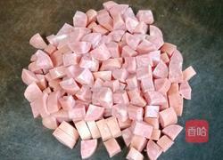 香肠炒毛豆米的做法图解2