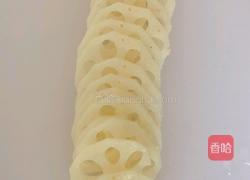 椒盐藕片的做法图解2