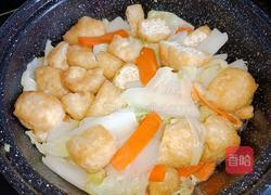 白菜豆腐粉丝煲的做法图解5