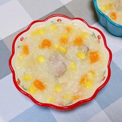 玉米胡萝卜排骨粥的做法[图]