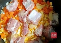 玉米胡萝卜排骨粥的做法图解8