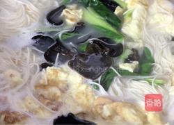 黑木耳鸡蛋汤面的做法图解7