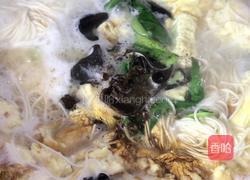黑木耳鸡蛋汤面的做法图解8