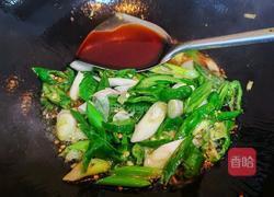 葱爆豆腐的做法图解4