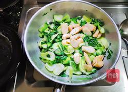 青菜烧芋头的做法图解5