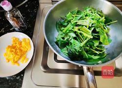 菠菜炒鸡蛋的做法图解5