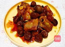 话梅栗子烧小排的做法图解19