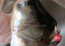 清蒸胖头鱼头（无油无盐）的做法图解1