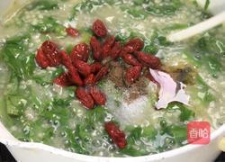 莴笋叶小米粥的做法图解8