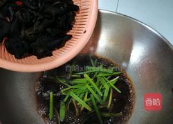 葱烧黑木耳的做法图解8