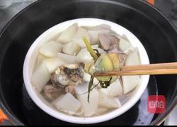 白萝卜炖羊排的做法图解8