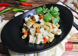 酸笋炒藕丁的做法图解10