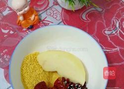 苹果红枣小米糊的做法图解1