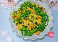 青椒炒鸡蛋的做法图解15