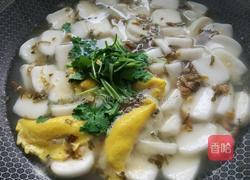 蛋饺外婆菜年糕汤的做法图解11
