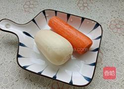 莲藕胡萝卜红枣米糊的做法图解2