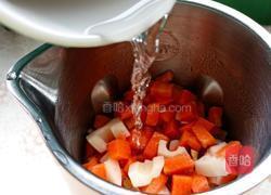 莲藕胡萝卜红枣米糊的做法图解7