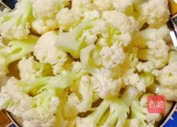 蒜蓉菜花的做法图解3