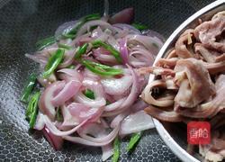 猪肚炒洋葱的做法图解5