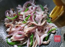 猪肚炒洋葱的做法图解7
