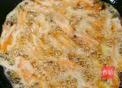 Illustration of dry-fried shrimp heads 7