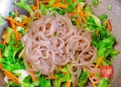 山药粉丝胡萝卜炒甘蓝的做法图解15