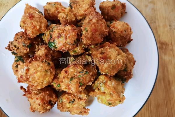 鸡肉萝卜丸子(不焯水)