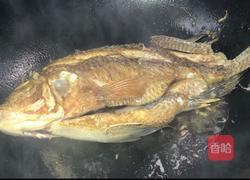 香菜烧鲫鱼的做法图解7