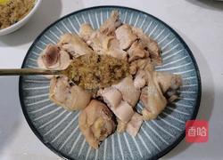 姜蓉白切鸡腿的做法图解5