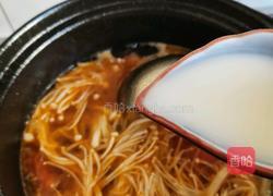 西红柿金针菇鸡蛋汤的做法图解10